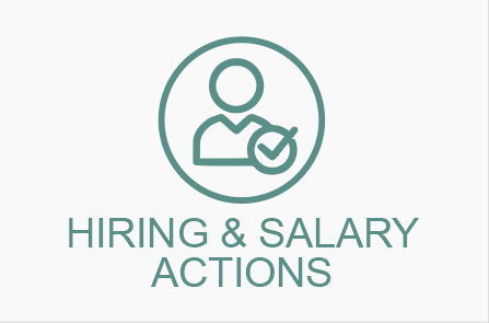 Hiring & Salary Actions