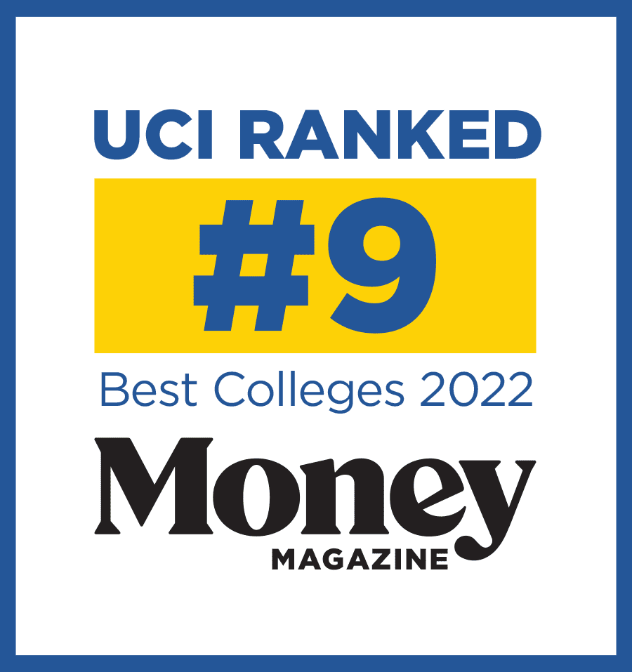 UCI Ranked #9 for Best Colleges in 2022 - Money Magazine