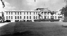 Wider view of the original Orange County Hospital ca 1914