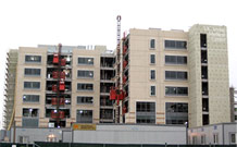 The current UCI Medical Center under construction